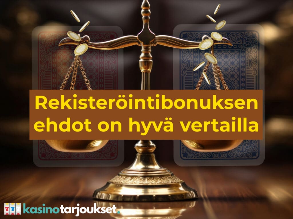 kasino rekisteröitymisbonus